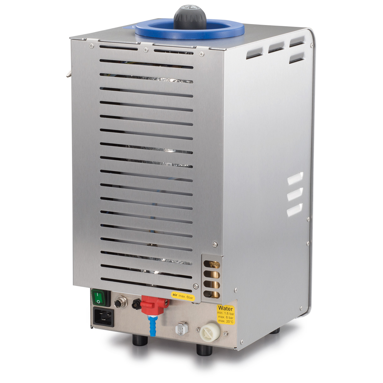 Elmasteam 8 basic mit fester Düse, Fußpedal, Pumpe und Druckluft, 8 bar