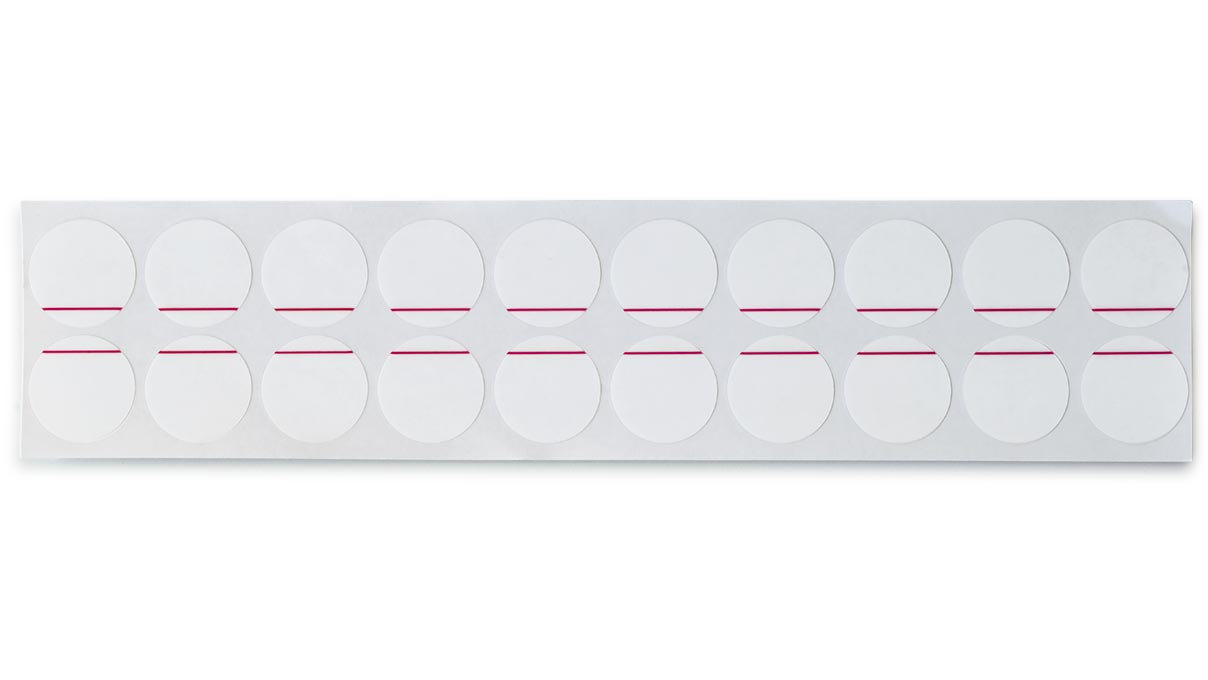 Watch Sticker, statisch haftend, Ø 22 mm, 20 Stück