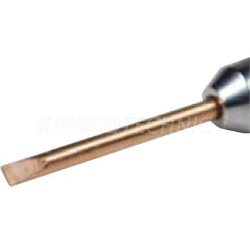 VOH Ersatzklinge für Schraubendreher, 2,5 mm, Kupfer-Beryllium, Schlitz (V), 2 Stück