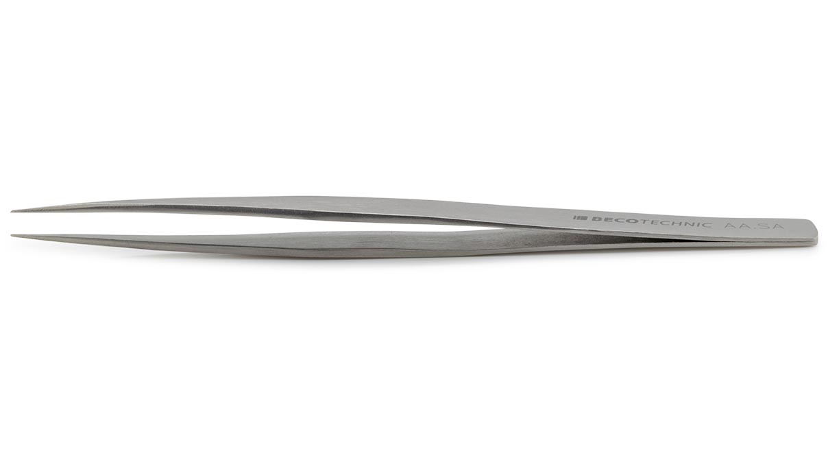 Beco Technic Pinzette, Form AA, Edelstahl, S, 130 mm