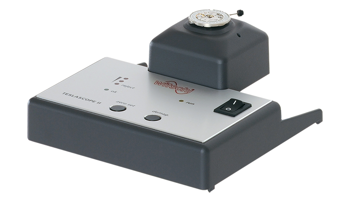 Witschi Teslascope II zur Magnetfeldmessung und Entmagnetisierung