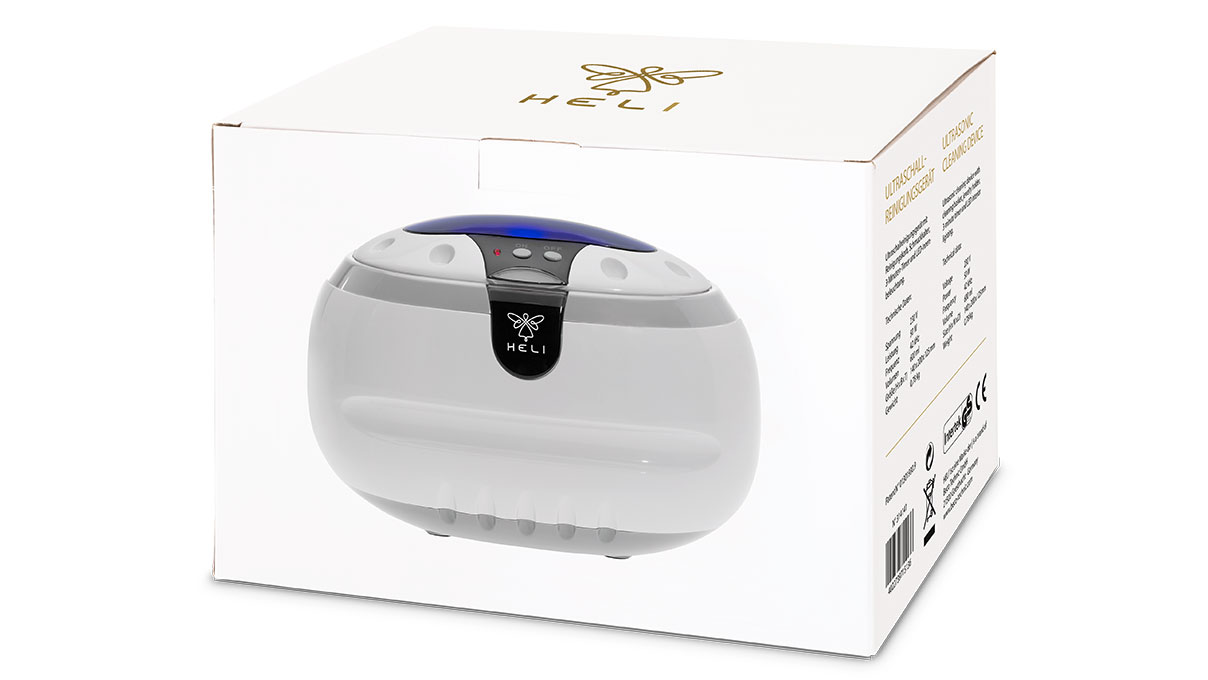Heli Ultraschallgerät für die Schmuckreinigung, 600 ml