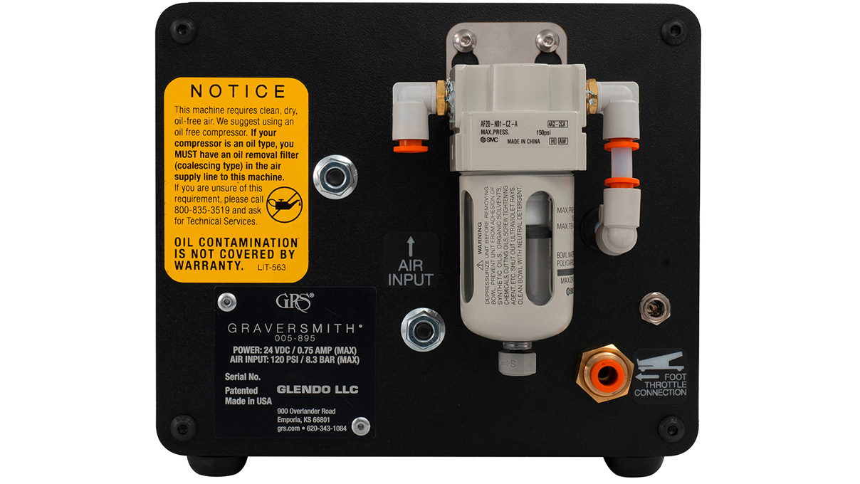 GRS 005-895 GraverSmith Druckluftgerät