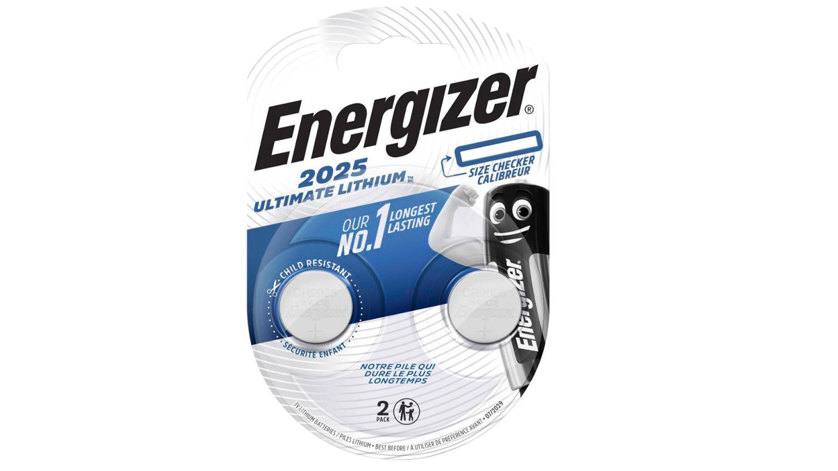 2er Blister CR 2025 Ultimate Energizer Lithium