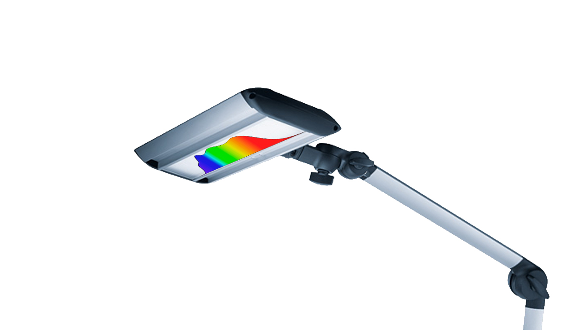 Leuchte Taneo TND 700/D50/D, Matt, 14 W, Vollspektrum, langer Tragarm