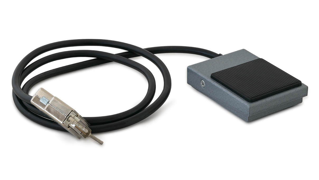 TBH Elektrischer Fußschalter für Filter- & Absauganlage LN265, inkl. Kabel