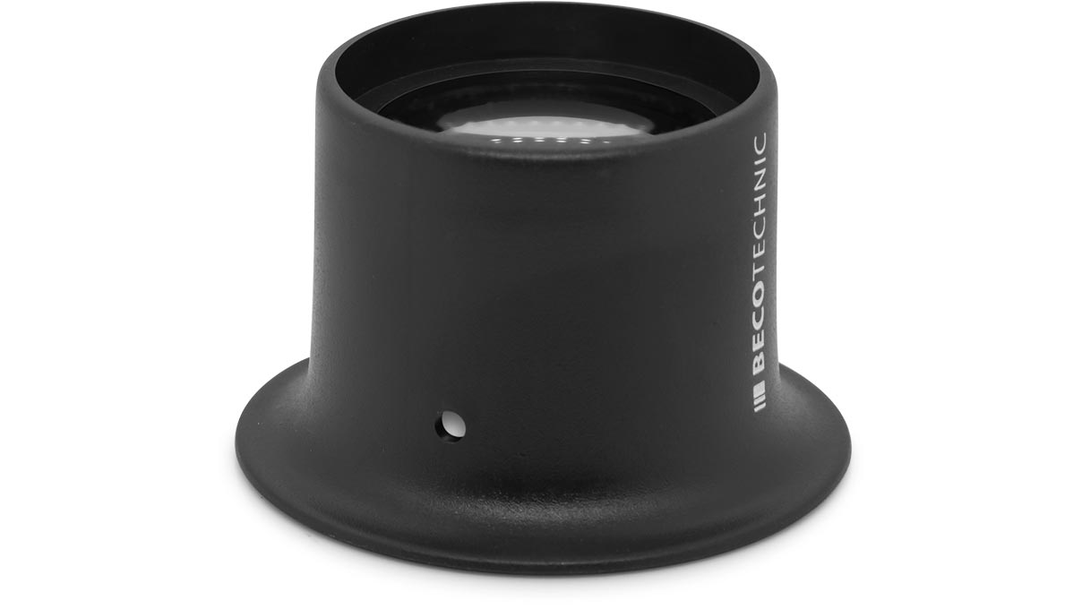 Eschenbach 1124110 Uhrmacherlupe, anthrazit, Vergrößerung 10x