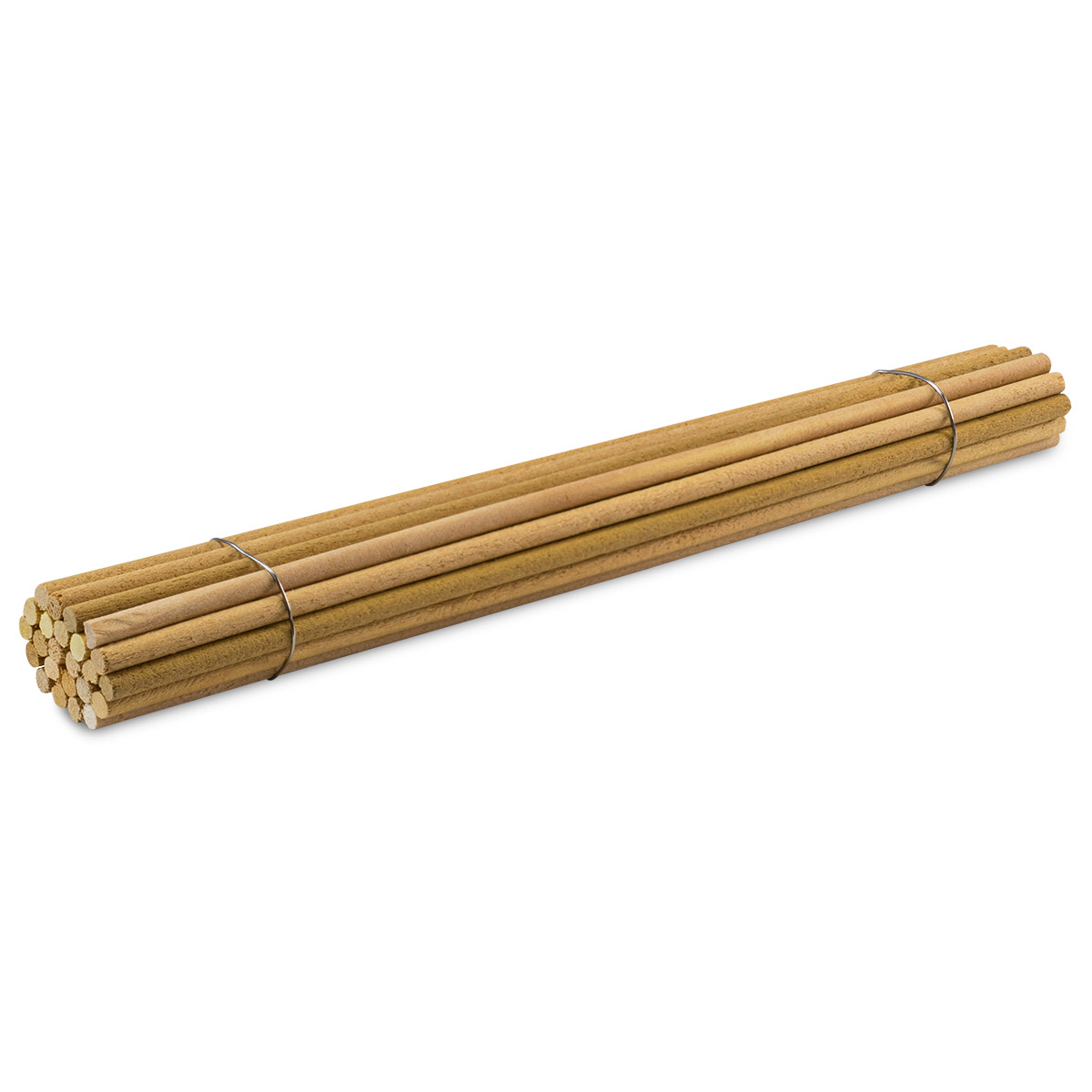 Bund Putzhölzer, weich, Orangenholz, Ø 5,0 mm, 24 Stück