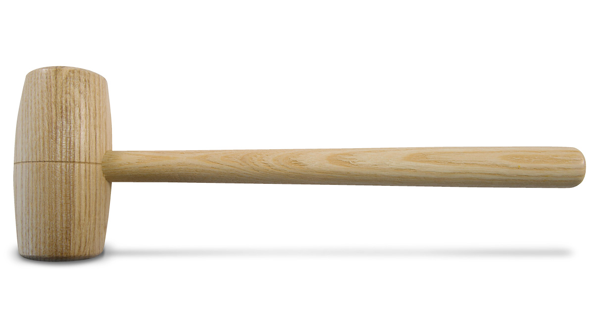 Beco Technic Holzhammer, 100 g, Kopf Ø 40 mm, Länge 230 mm