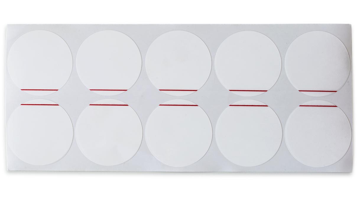 Watch Sticker, statisch haftend, Ø 45 mm, 10 Stück