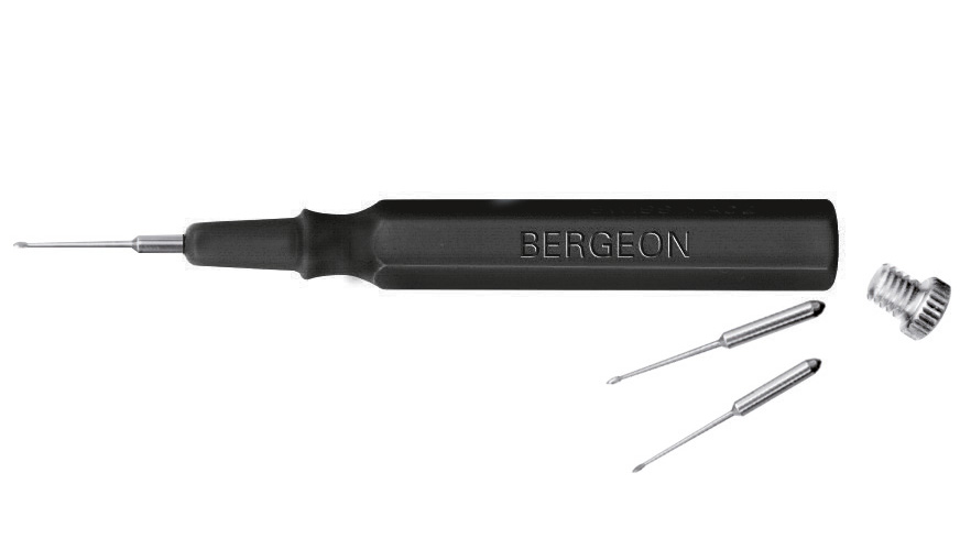 Bergeon 5423-A Ölgeber, schwarz, sehr klein