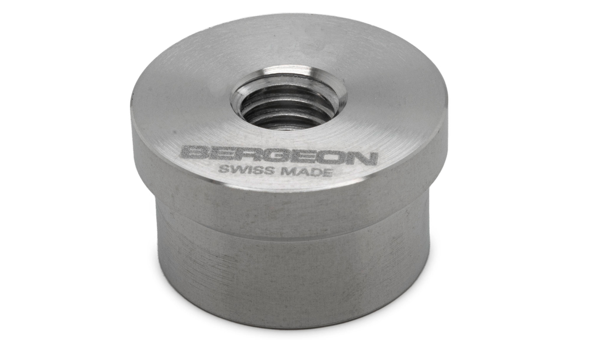 Bergeon 5500-40-E unterer Einpressstempel, plan, umkehrbar, Ø 56 / 54 mm