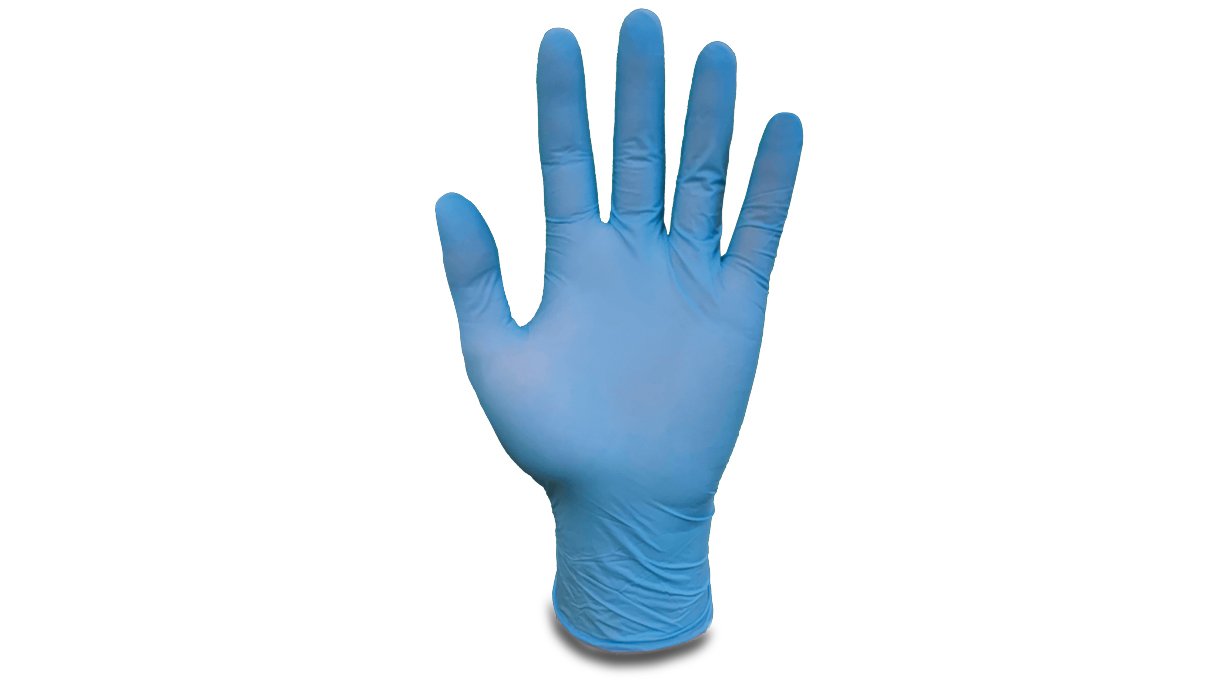 Einweghandschuhe, Nitril, Gr. XS, hellblau, puderfrei, 100 Stück