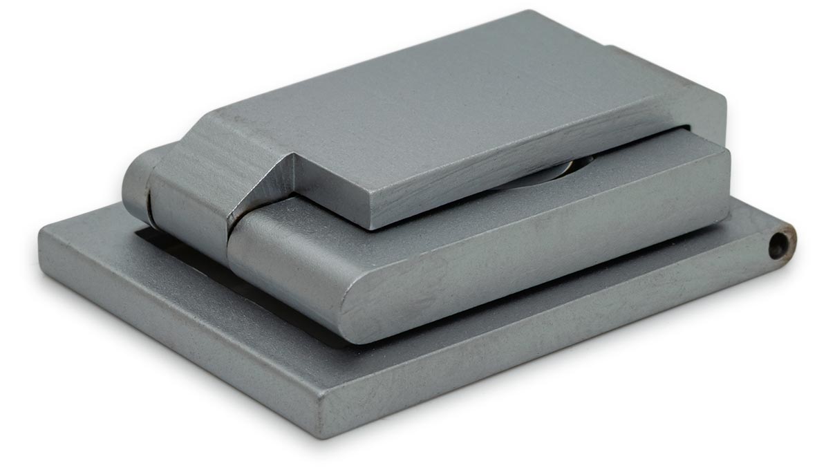 Eschenbach 1256 Fadenzähler, Metall, Linse Ø 15 mm, bikonvex, Vergrößerung 8x