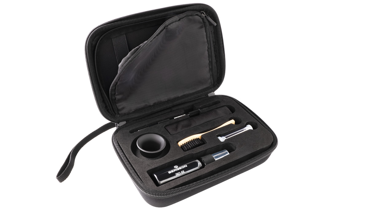 Bergeon 7821-TK3 Watch Care Etui für 1 oder 2 Uhren