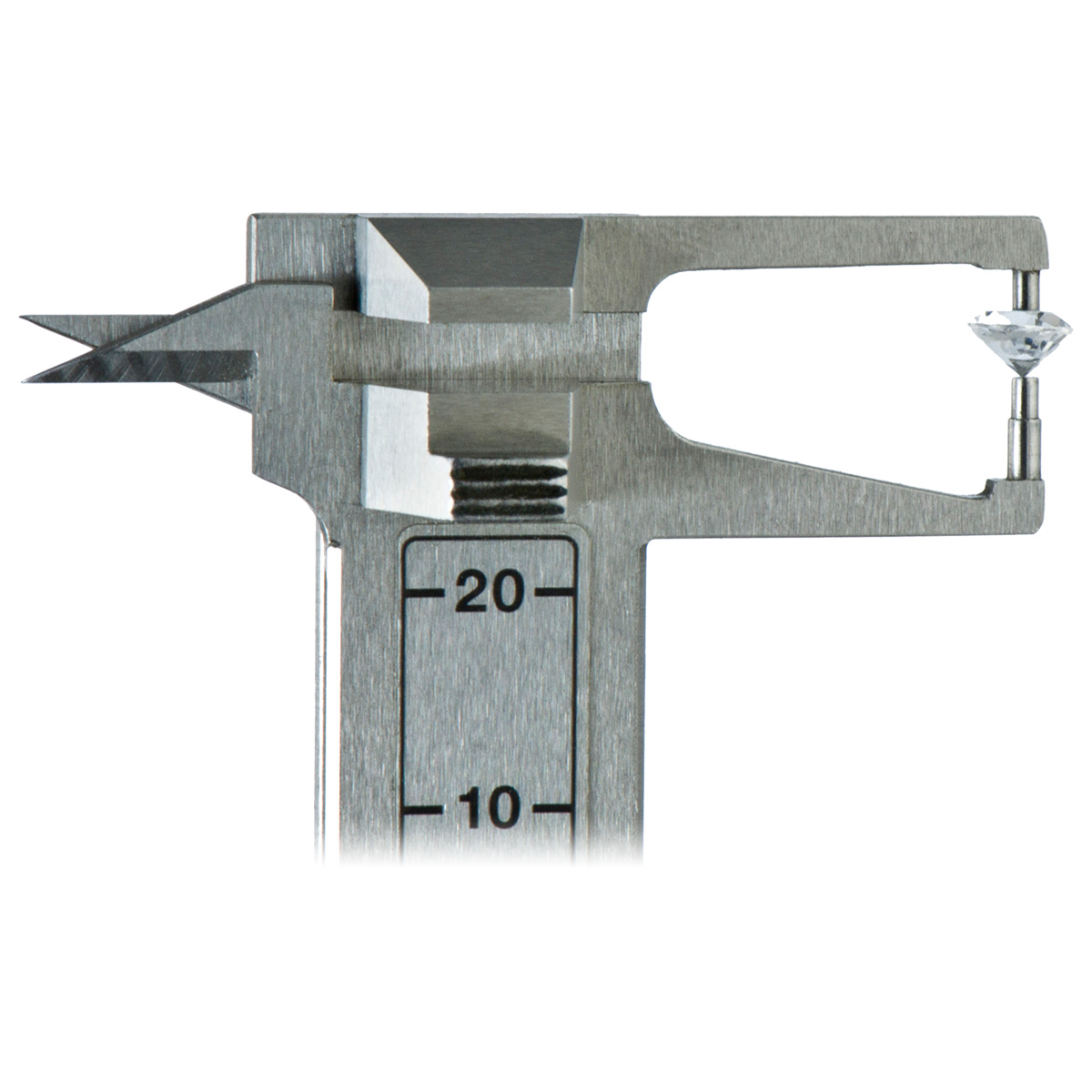 PDG Presidium Dial Gauge Steinmessuhr mit Tabelle (Analoganzeige)