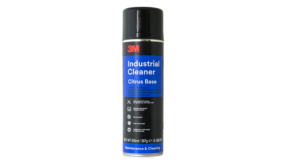 3M Industrial Cleaner, Industrie-Reiniger auf Limonenbasis (Citrusöl), 500 ml