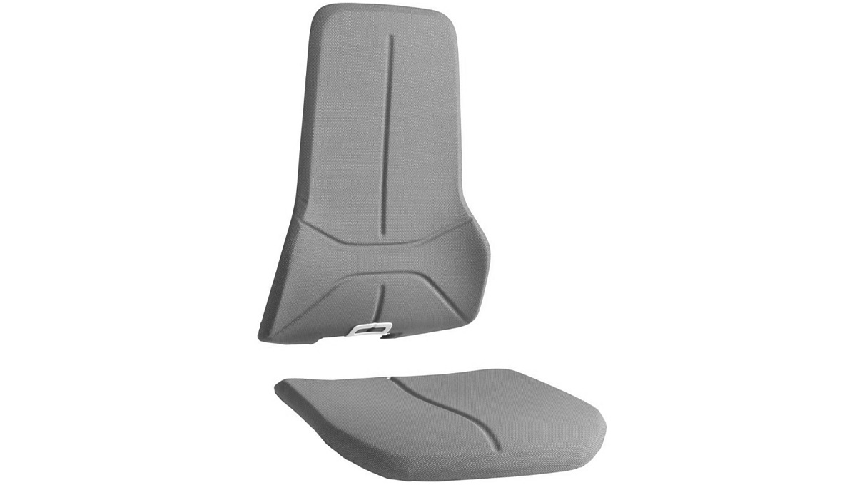 Bimos Polsterelement Supertec 9588-SP11 für Arbeitsstuhl Neon, grau