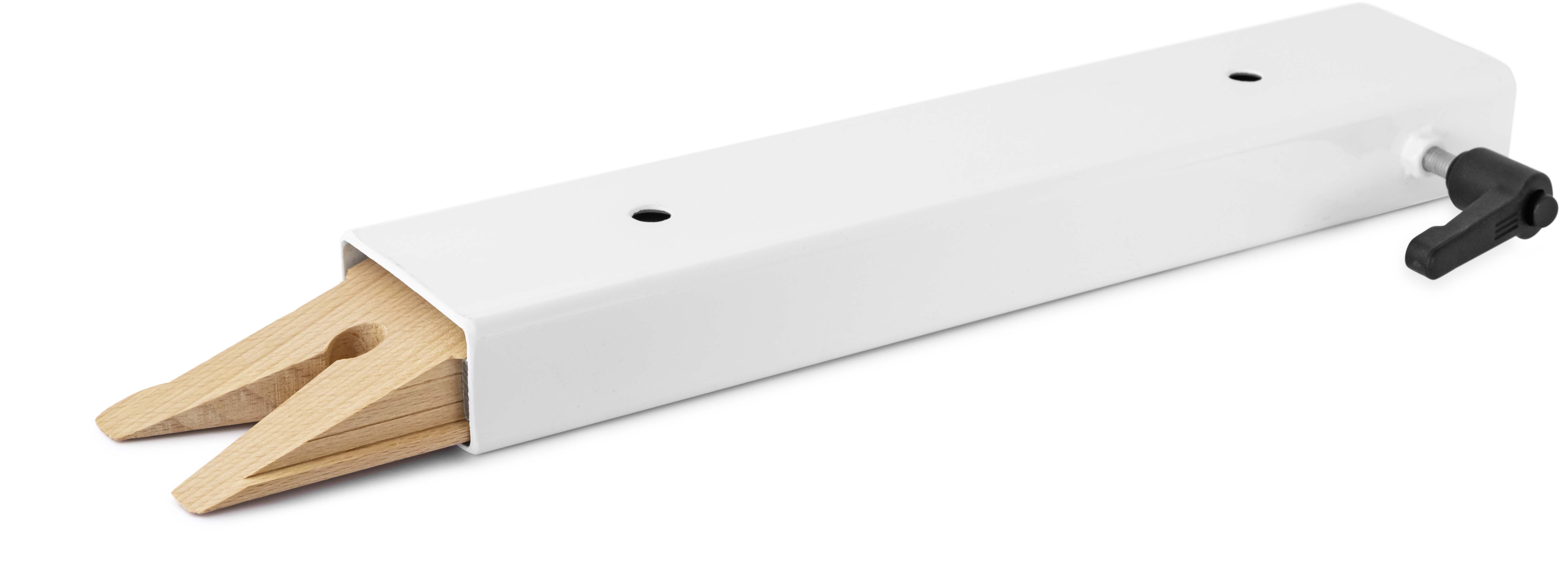 Kombi-Einsteckvorrichtung mit Feilholz und Schraubstockhalter, mit Schnellbefestigung, weiß,
Sonderausstattung für Ergolift Evolution, mit Sägevorrichtung