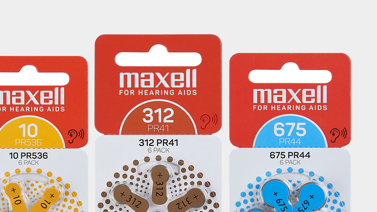 Maxell Hörgerätebatterien