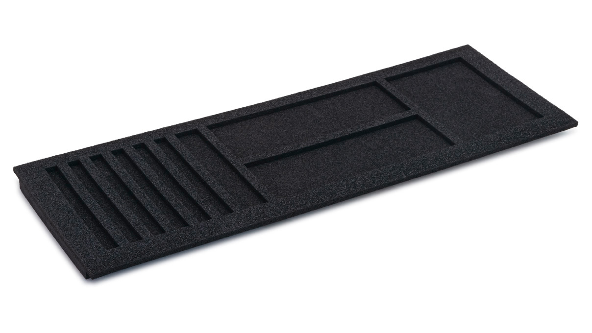 Einleger für Schubladen mit Vollauszug und Soft-Close, PE-Schaum, für Ergolift Evolution 120 cm