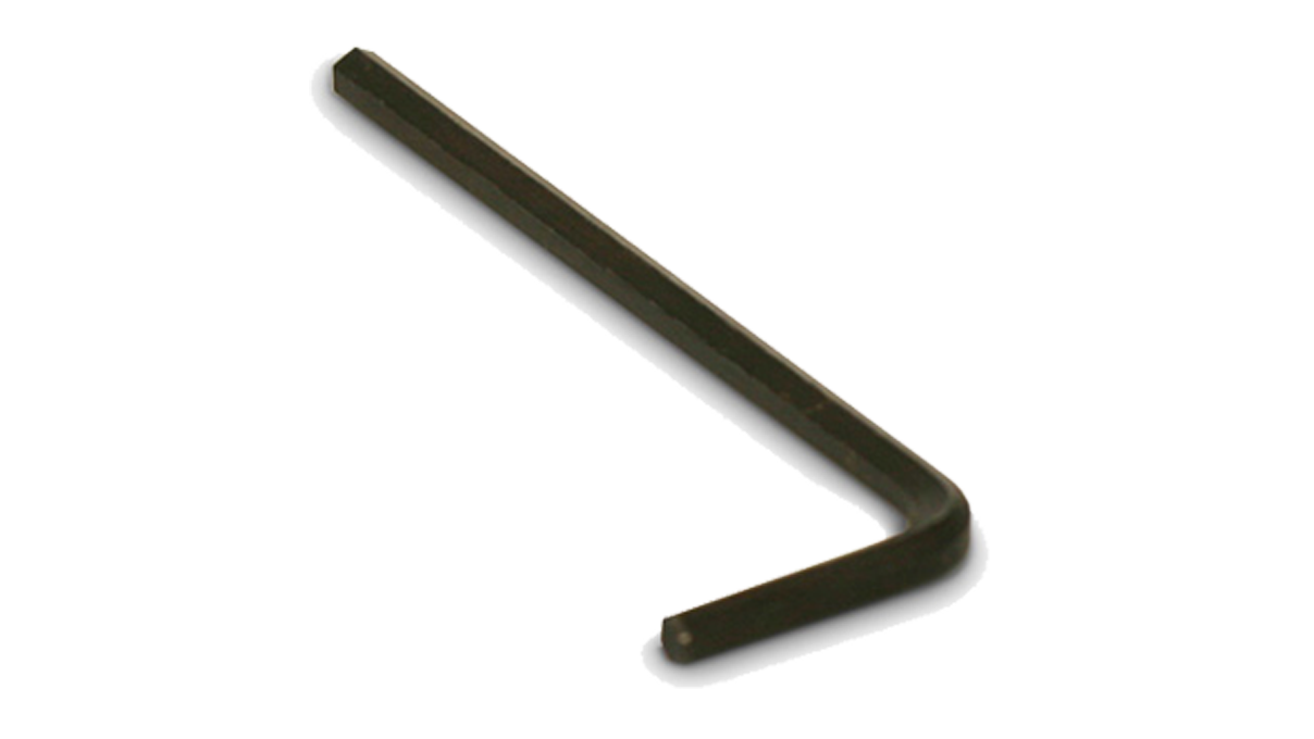 Sechskantschlüssel, Ø 2 mm, zum Einstellen der Spannbachen vom EnVise Schraubstock N° 304842 und 304843