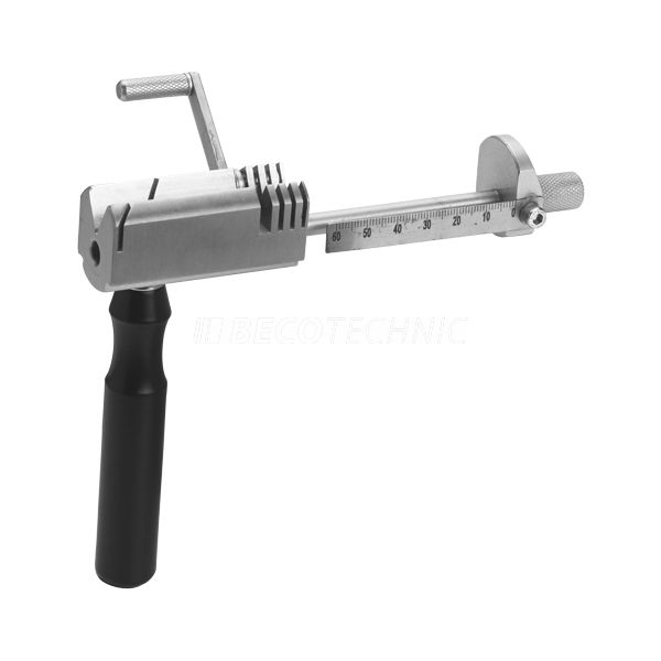 Universal Scharnierabschneider mit 3 geraden Einschnitten 1,0 / 1,25 / 1,50 mm und 1 x45 G