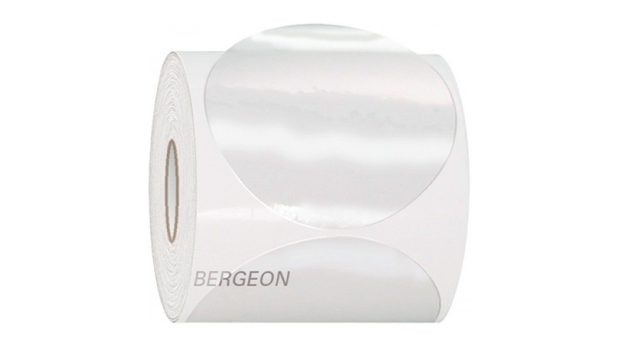 Bergeon 6939-A-20 Schutzfilm, PVC, selbstklebend, Ø 20 mm, Stärke 0,18 mm