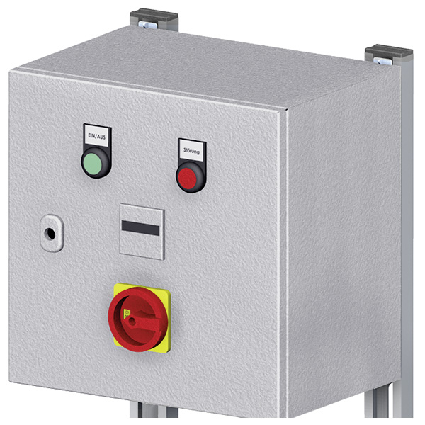 Vakuumsystem Simplex mit Drehschieber-Vakuumpumpe R5 RA 0025 F, 380 - 400 V