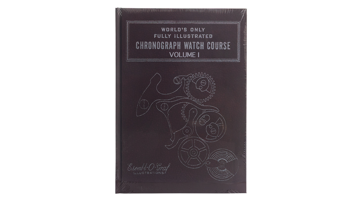 Fachbuch Chronograph Watch Course, 4 Bände, englische Sprache