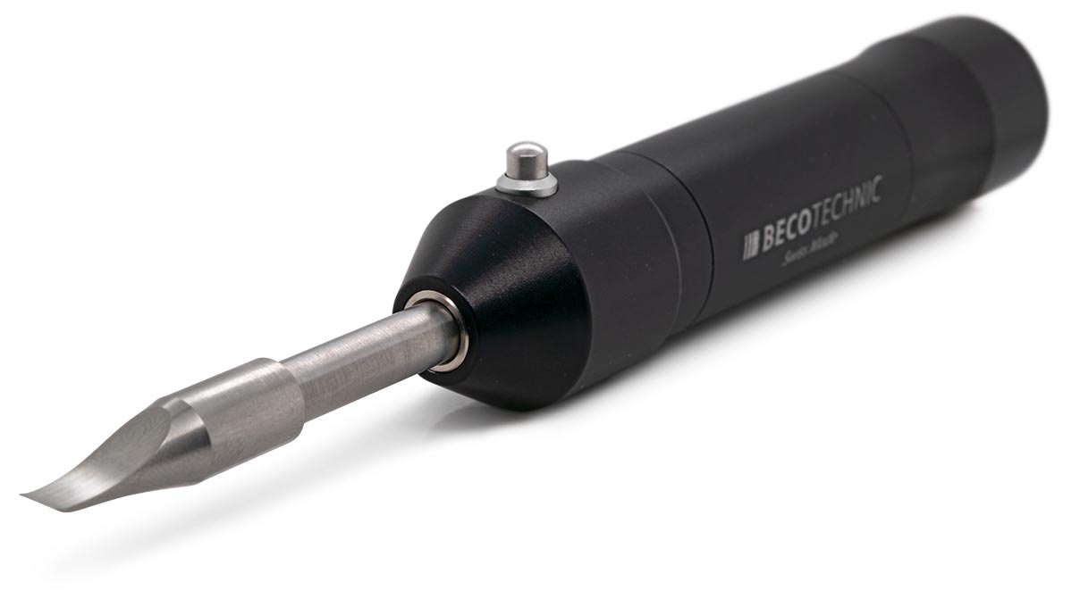 Automatischer Sprungdeckelöffner mit Hammerauslösung, inklusive 2 Klingen