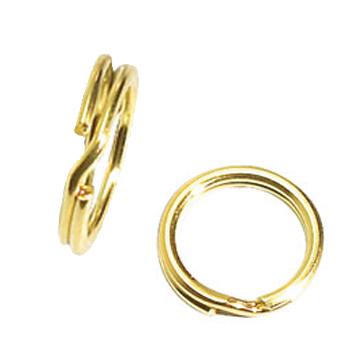 Spaltringe Doublé gelb Ø 8,0 mm