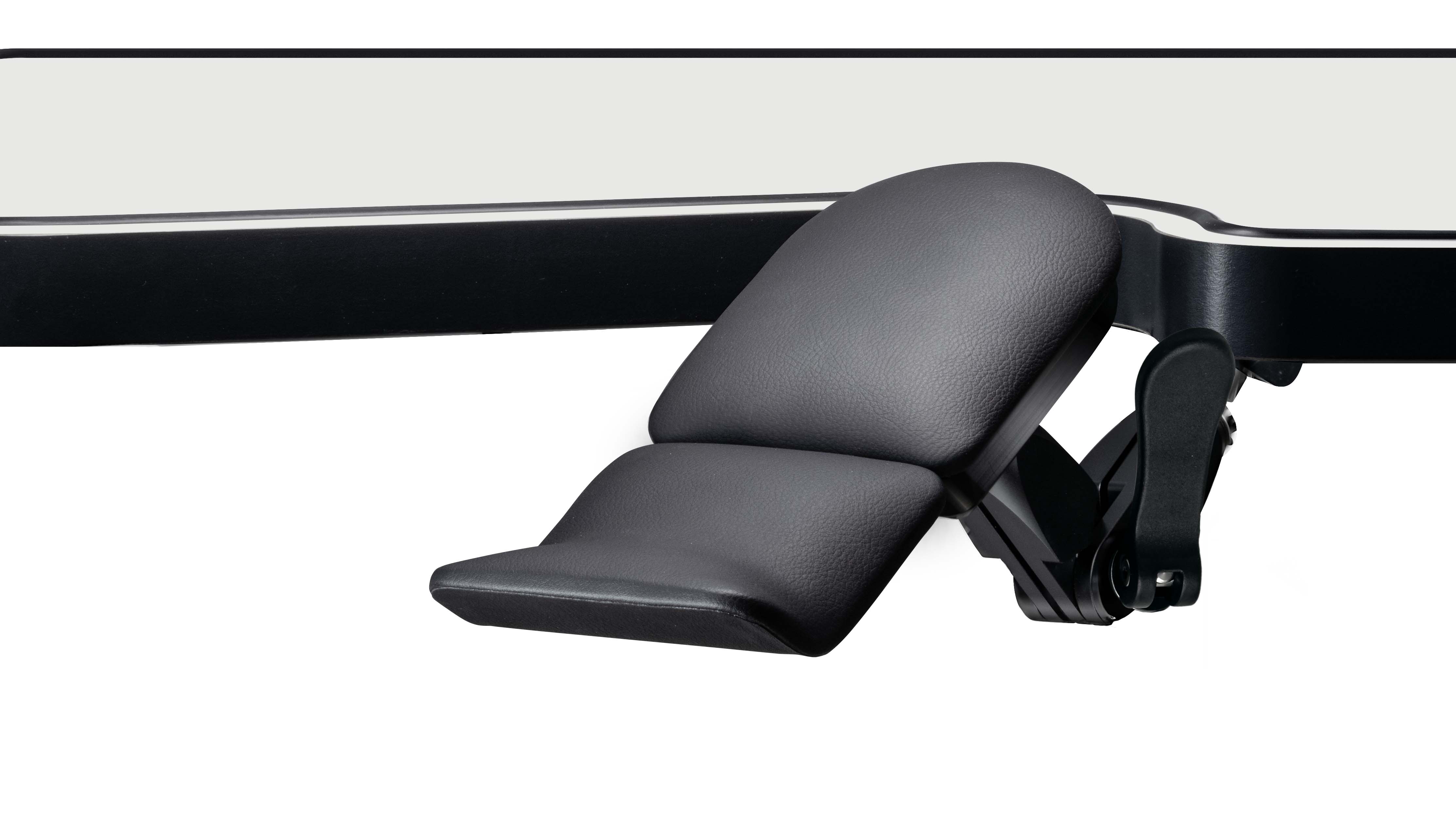 VOH Armauflagen, Länge dynamisch von 280 - 350 mm, 3D verstellbar, schwarz, Sonderausstattung für
Ergolift Evolution (Ergo Suite, swiss patent)