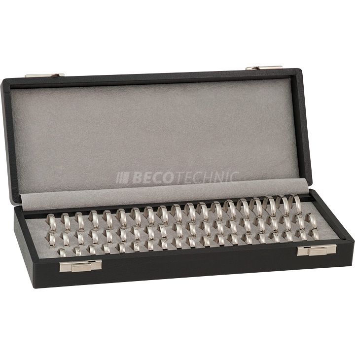 Sets von Ringmaßen & Ringstöcken