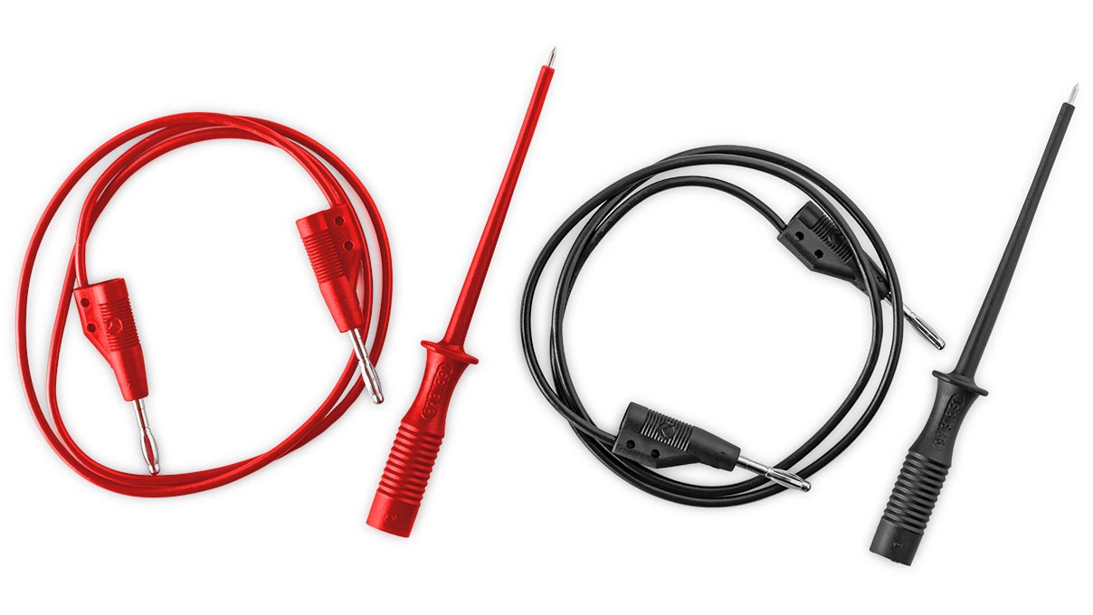 Witschi Kabel-Set mit Prüfspitze und Krokodilklemme