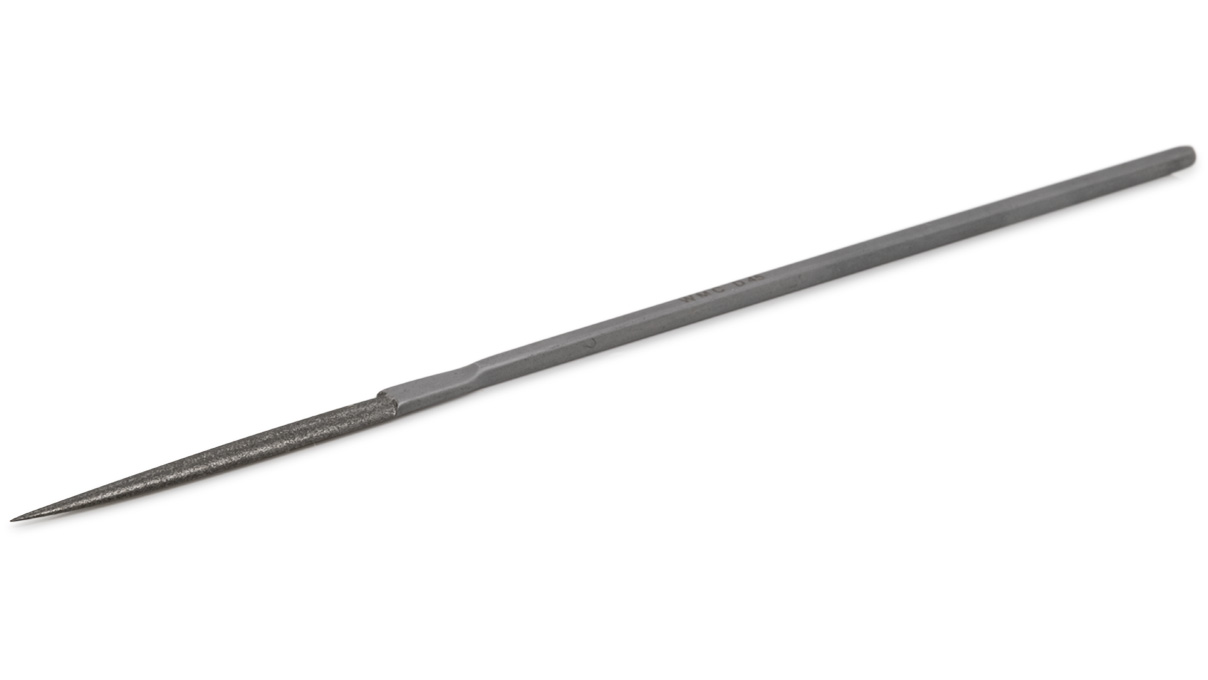 Diamant-Nadelfeile, halbrund, Körnung D 46, Belag 40 mm, Länge 140 mm