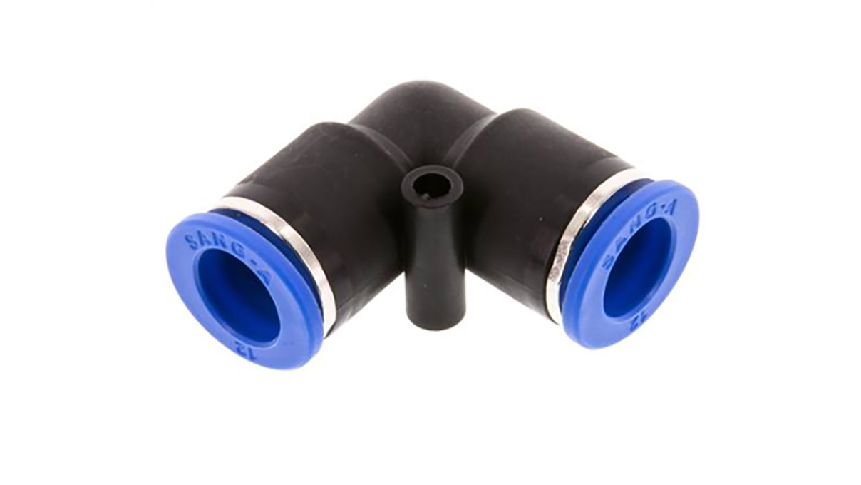 90° Winkelverbinder für Außen- Ø 12 mm