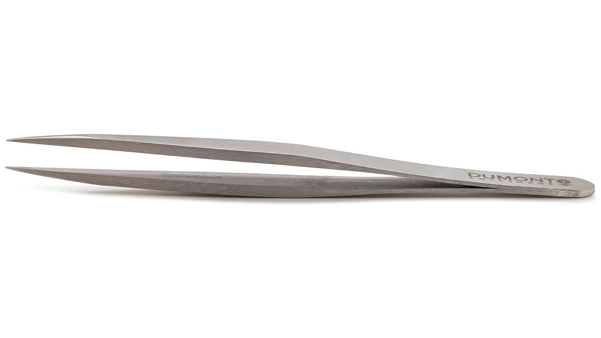 Dumont Pinzette, Form 00, Kohlenstoffstahl, 115 mm