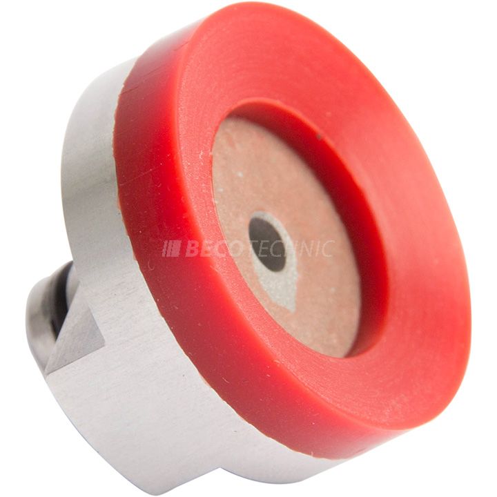VOH Saugnapf Ø 40 mm für Pressstock B-30 und P-3, Rot, Härte 75, Shore A