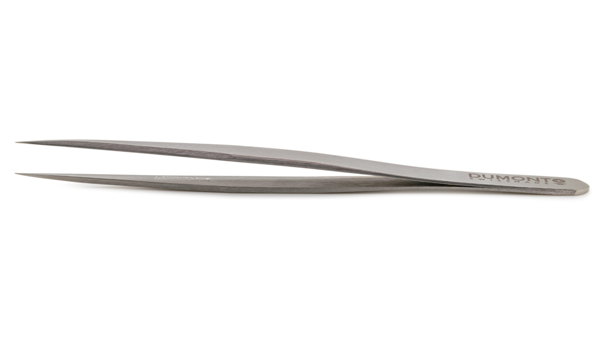 Dumont Pinzette, Form 1, Antimagnetischer Edelstahl, 120 mm