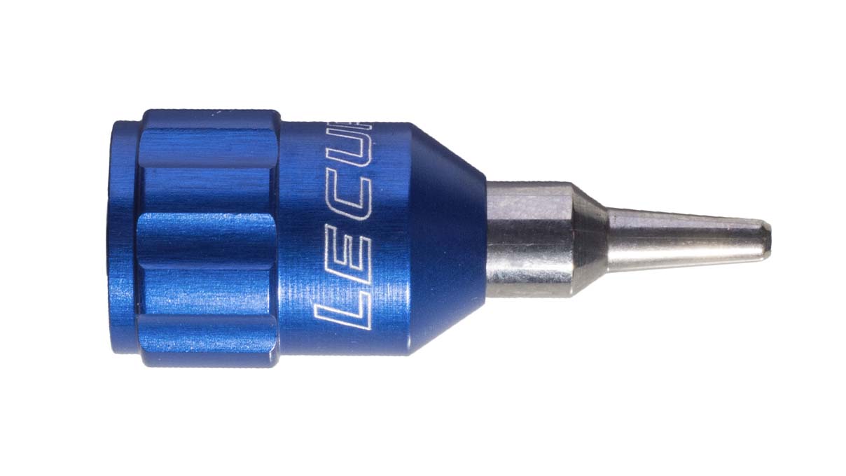 Lecureux Schraubendreherkopf Screw-On, Ø 1,3 mm, blau