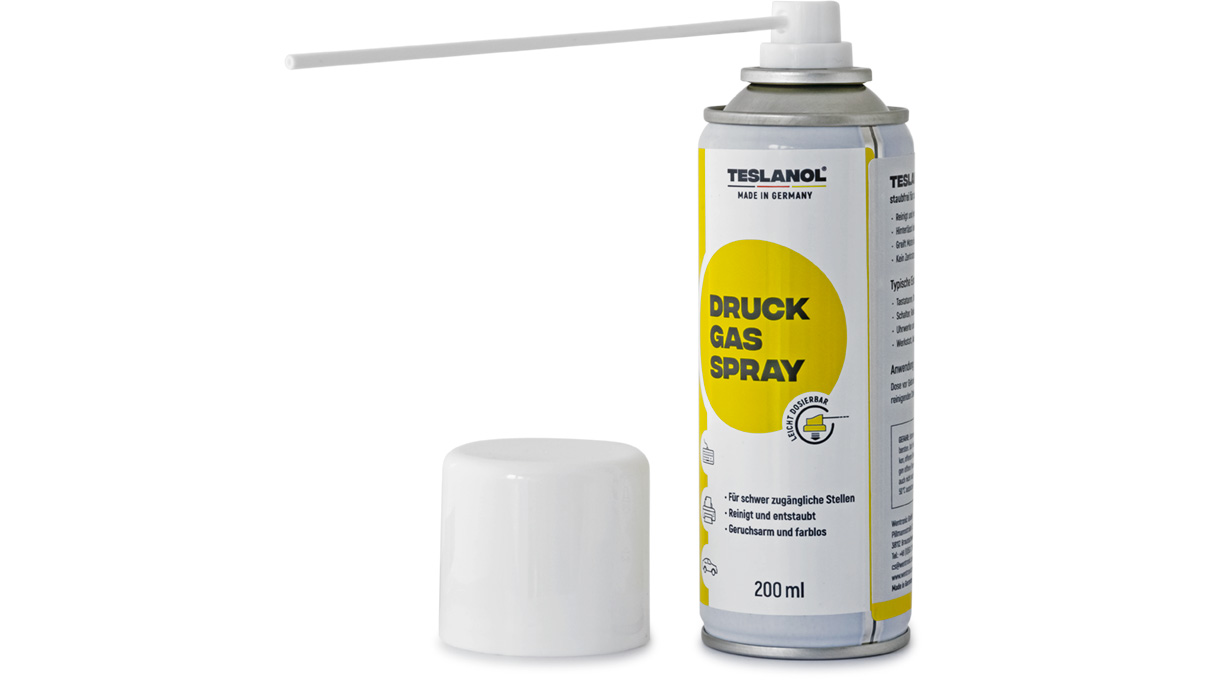 Teslanol D Druck-Gas-Spray Reiniger, 200 ml