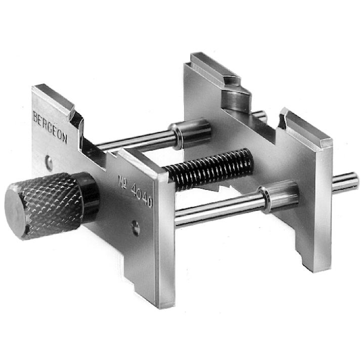 Bergeon 4040, Werkhalter, Umkehrbar, Verstellbar, Metall, 8 3/4 - 19'''