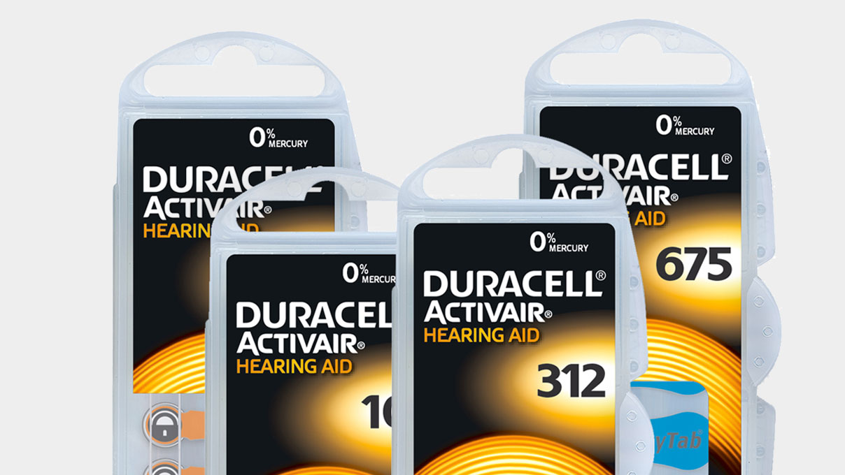 Duracell Hörgerätebatterien