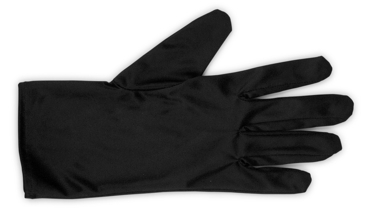 Heli Präsentationshandschuhe, Mikrofaser, schwarz, Größe XL, 1 Paar