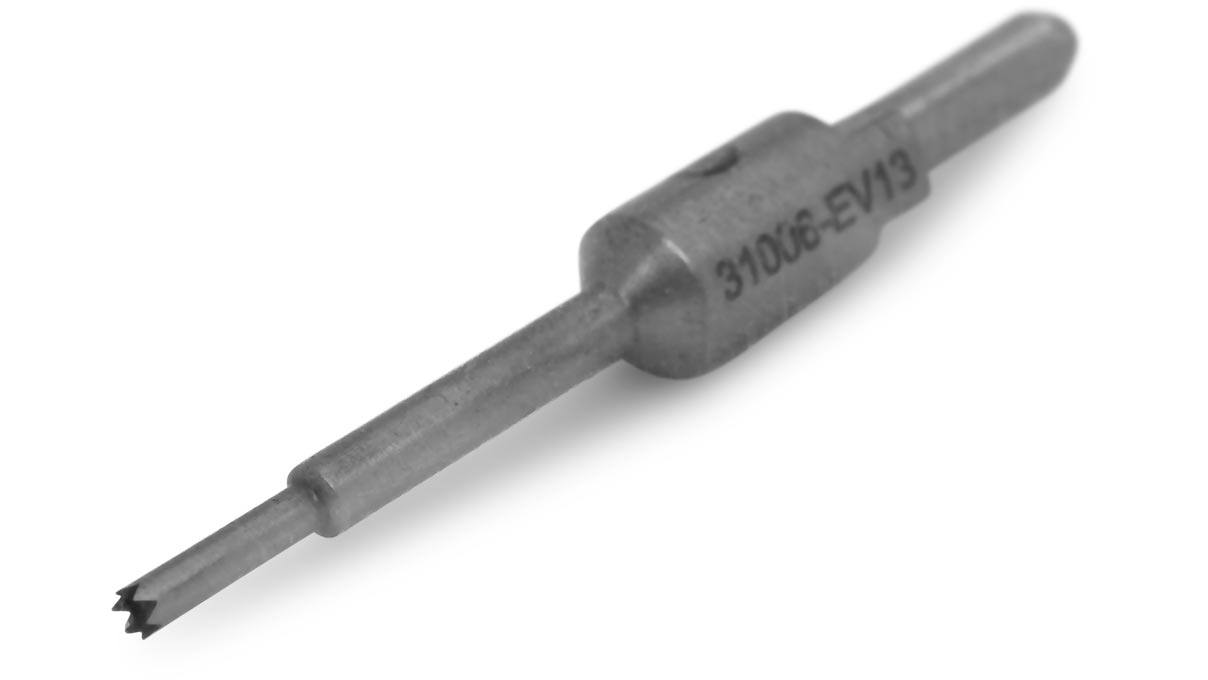 Bergeon 31006-EV13 Fräser zum Entgraten der Zifferblattfüße, Ø 1,3 mm