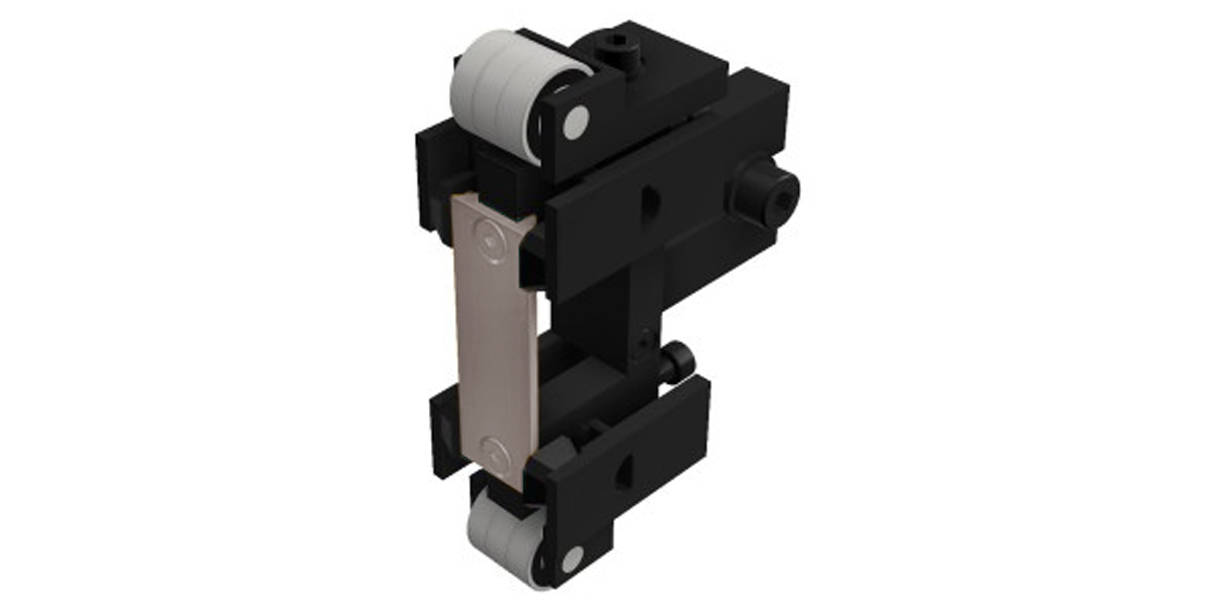 Austauschbare Stützplatte C501-LA-10, gehärteter Stahl, Breite 10 mm