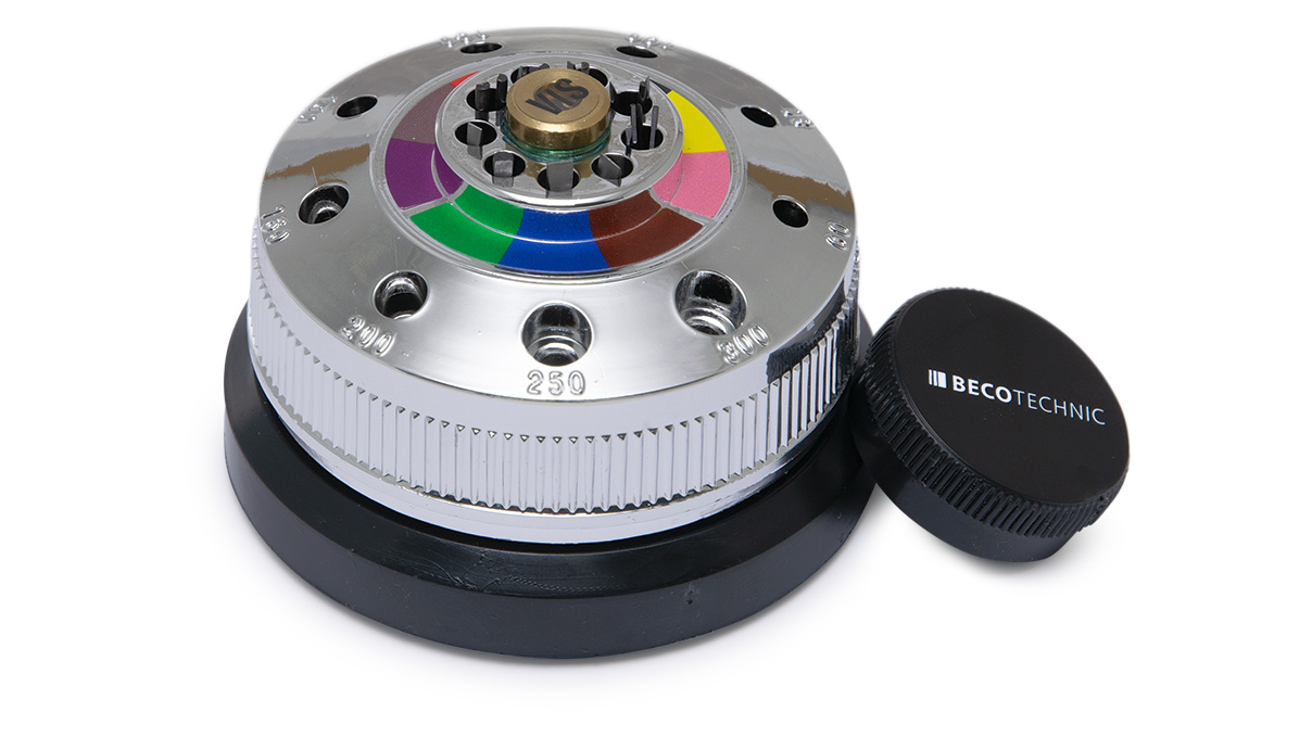 9 BasicPlus Schraubendreher, 0,6 - 3 mm, Drehsockel, mit Ersatzklingen