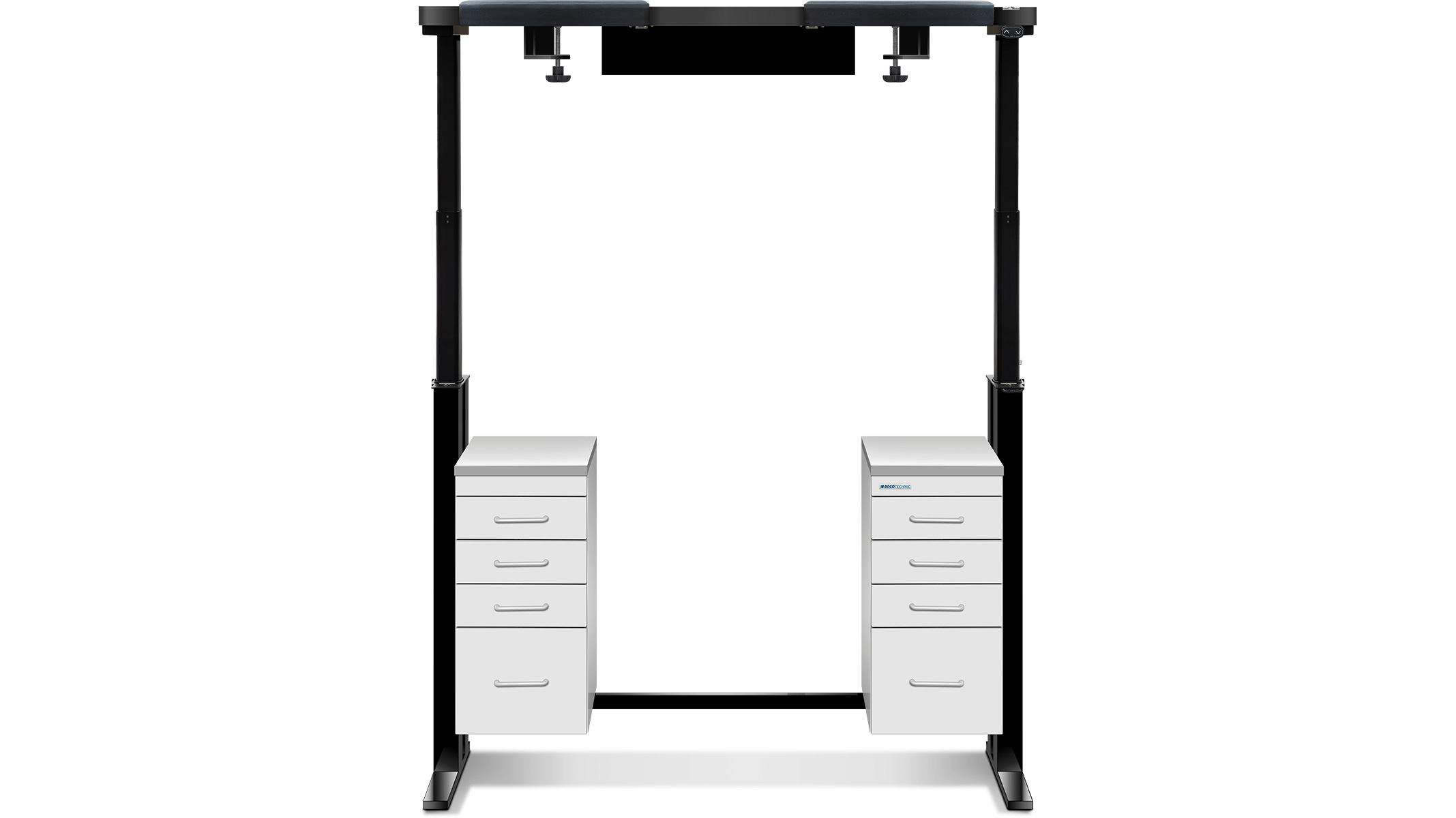 Werktisch Ergolift Evolution, Arbeitsplatte 120 x 60 x 4 cm, weiß