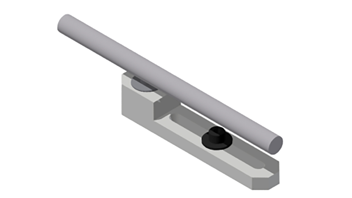 Lapidierstange Ø 16 mm , verstellbarer Winkel, für Crevoisier Maschinen